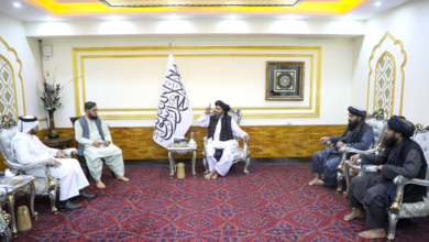 Photo of ملا عبدالغنی برادر با سفیر قطر در کابل دیدار کرد