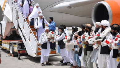 تصویر روند بازگشت حجاج افغان از عربستان سعودی آغاز شد