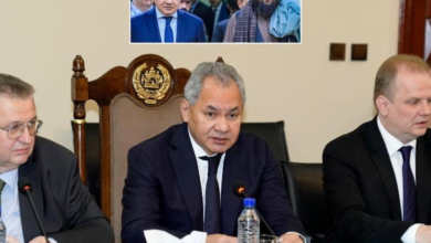 تصویر شویگو: تولید و قاچاق مواد مخدر از افغانستان نزدیک به ۹۰ درصد کاهش یافته است
