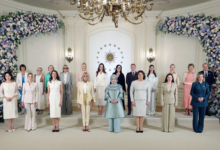 Photo of Emine Erdoğan meets with spouses of NATO leaders at Çankaya Palace