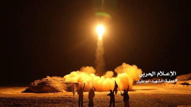 تصویر عربستان حمله موشکی یمن را تأیید کرد