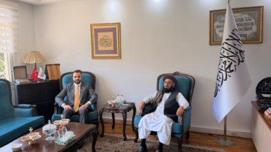 تصویر دیدار سرقنسول افغانستان در استانبول با سرقنسول قطر