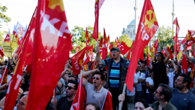 Photo of More than 100 detained as leftist groups hold anti-NATO protests in Turkey