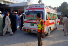 Photo of Suspected suicide bombing at police station kills at least 14 in Pakistan, officials say