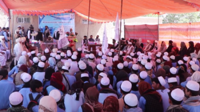 Photo of Officials: 165 of 371 Schools in Paktia Lack Buildings