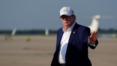 Photo of Trump dismisses report China entities helped Iran before attack that killed US troops