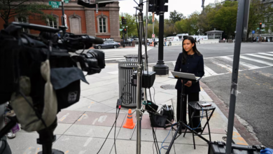 Photo of CNN, MS NOW and Politico sue Trump, challenging White House ban