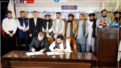 Photo of Business meeting between the private sector of Afghanistan and Dagestan, Russia, was held in Kabul