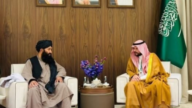 تصویر وزیر آب و انرژی امارت اسلامی از هیأت وزارت انرژی عربستان برای سفر به افغانستان دعوت کرد