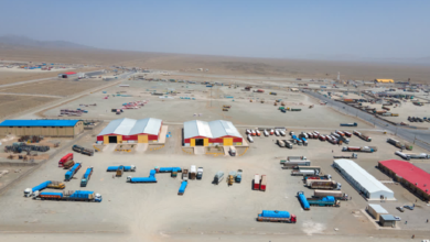 Photo of Transit of Afghan goods through Sheikh Abu Nasr Farahi border crossing doubles